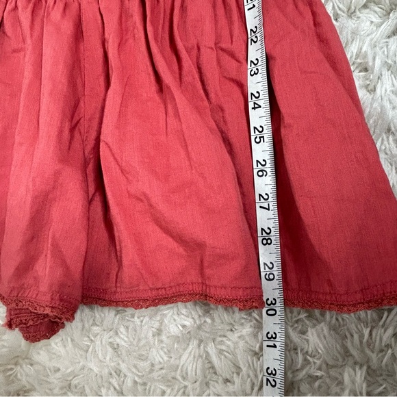 Free People Women's Far From Heaven Romper in Coral Red - Picture 15 of 16